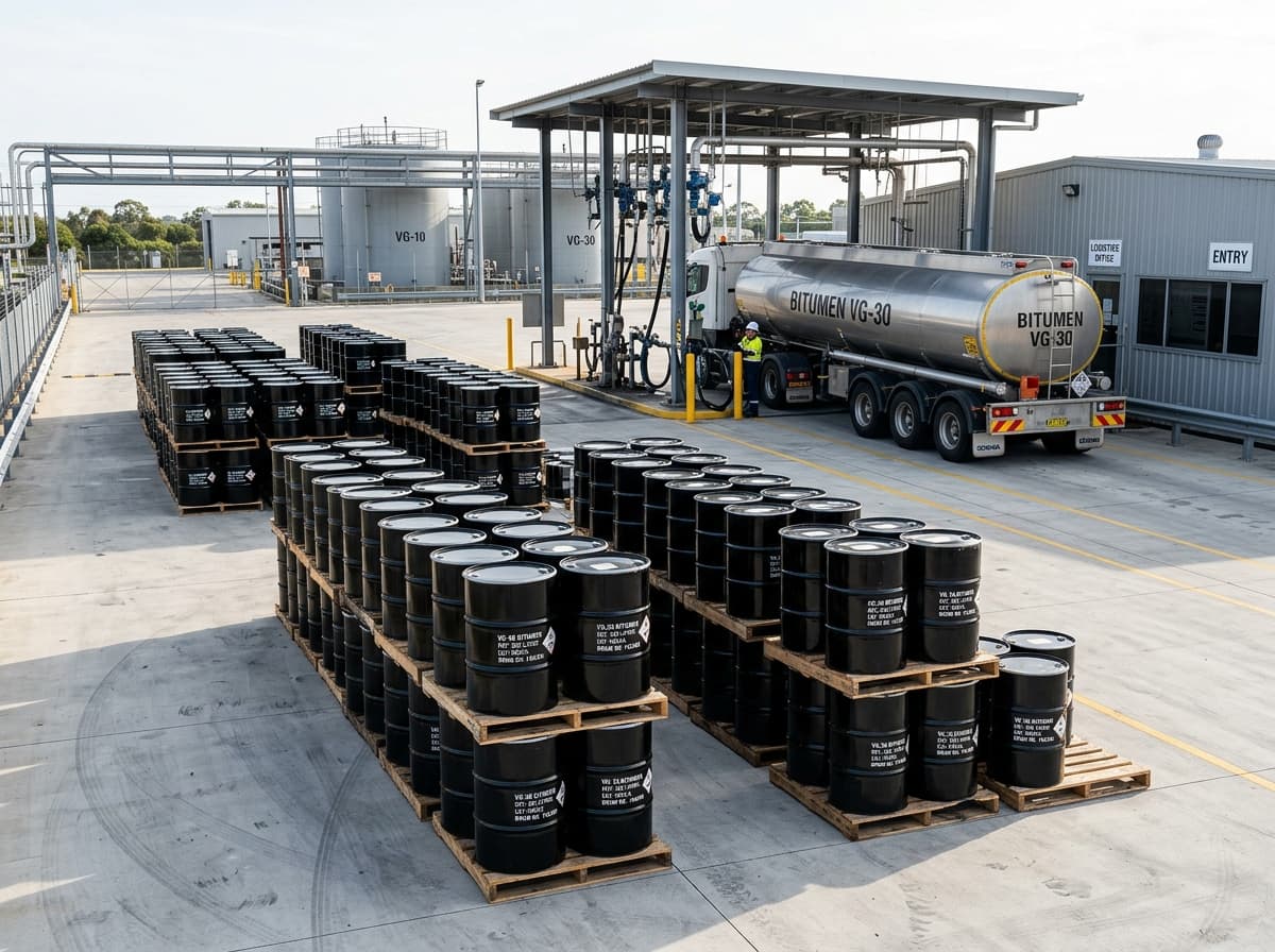 VG-30 Bitumen in Sealed MS Drums